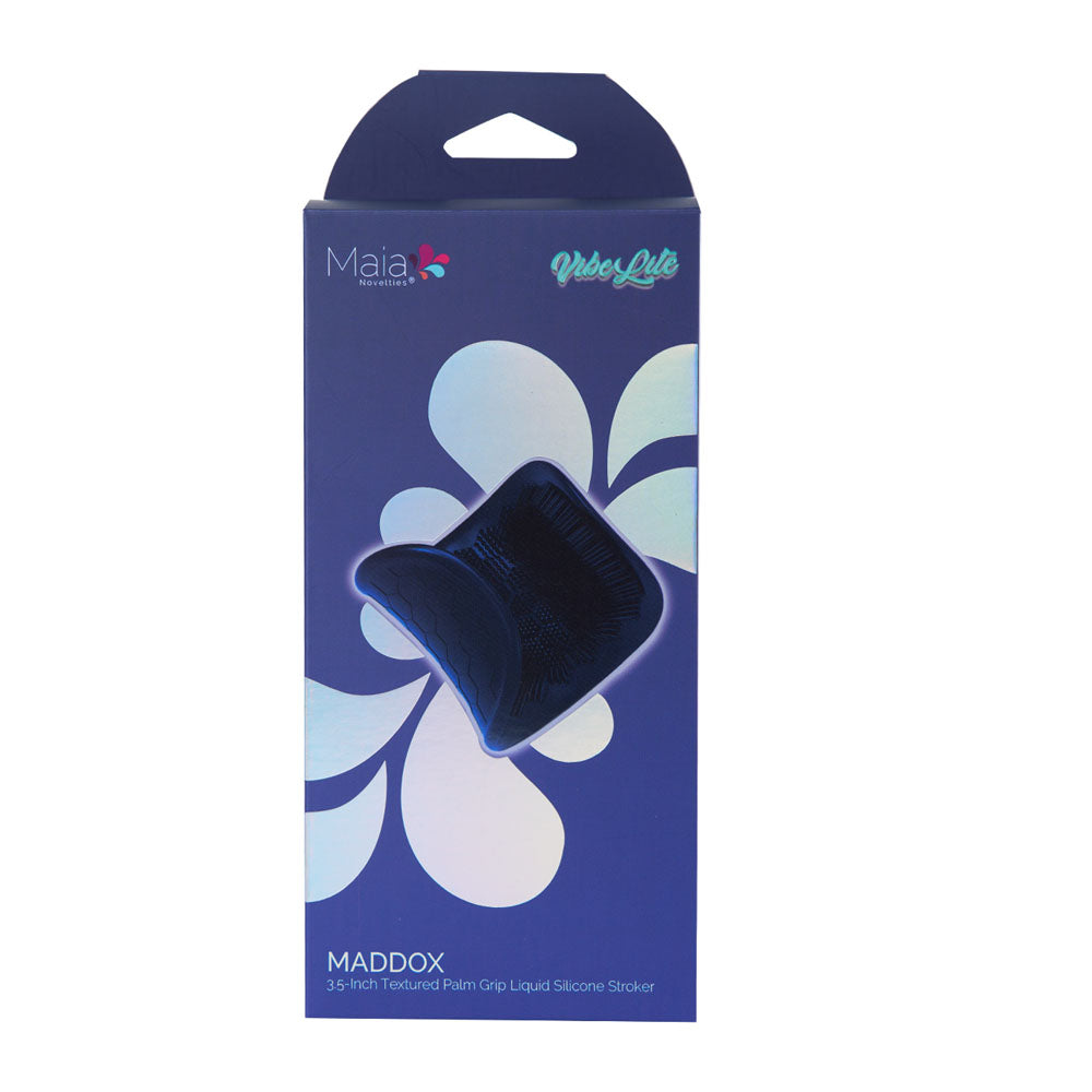 Maia Maddox Blue Textured Stroker Sleeve