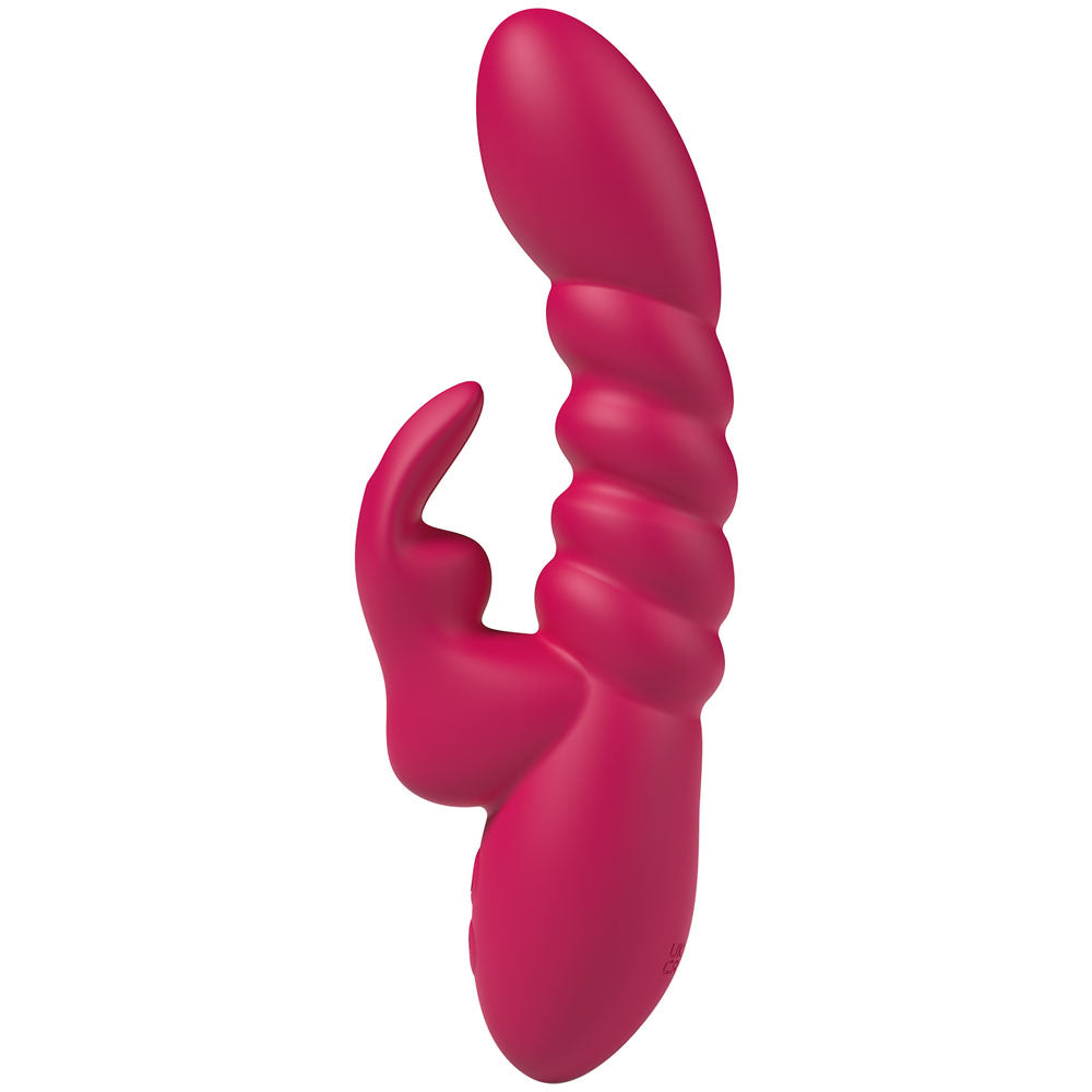 Party Up Brynlyn Pink Pink 18.2 Cm Usb Rechargeable Rabbit Vibrator