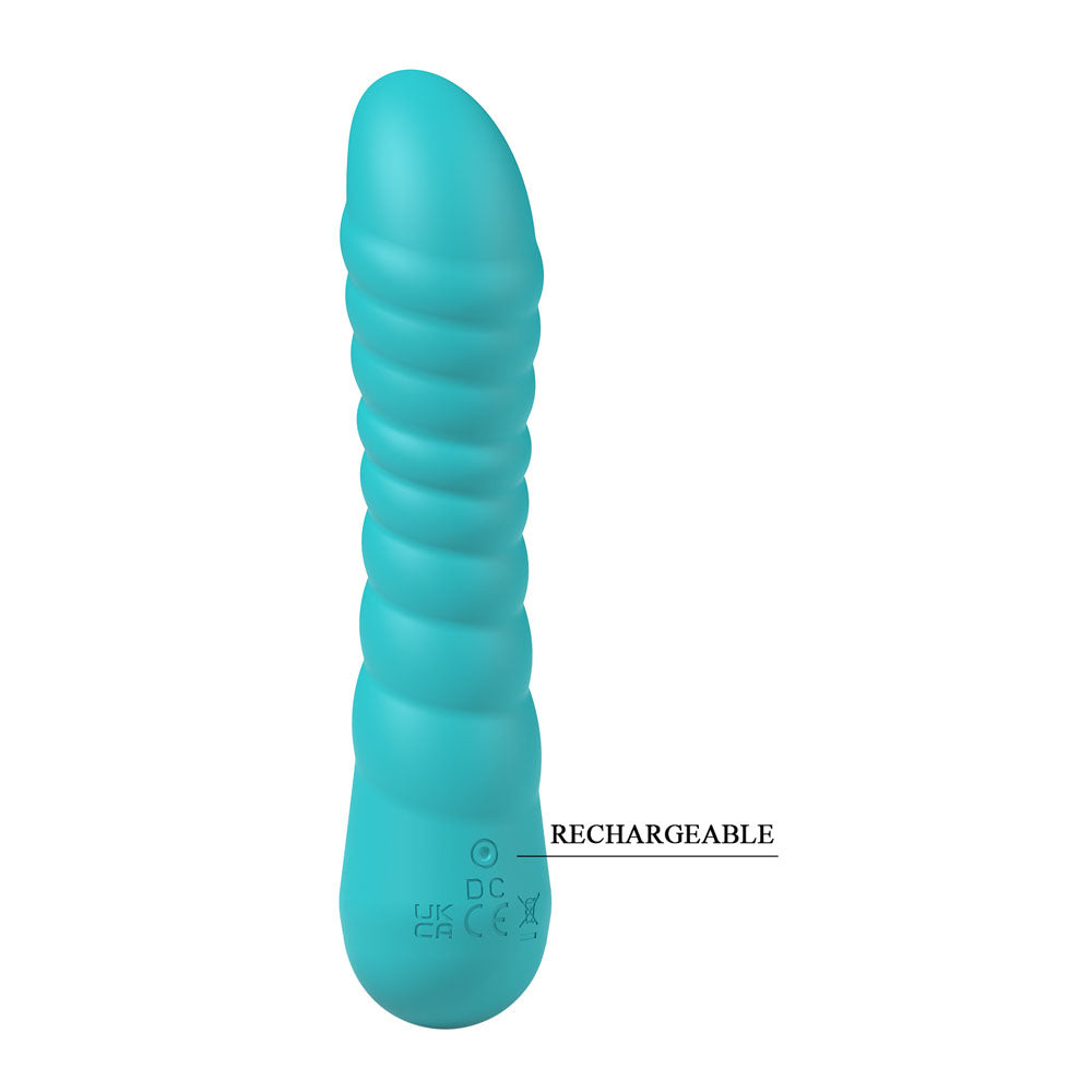 Party Up Jaylei Teal Teal 14.6 Cm Usb Rechargeable Vibrator