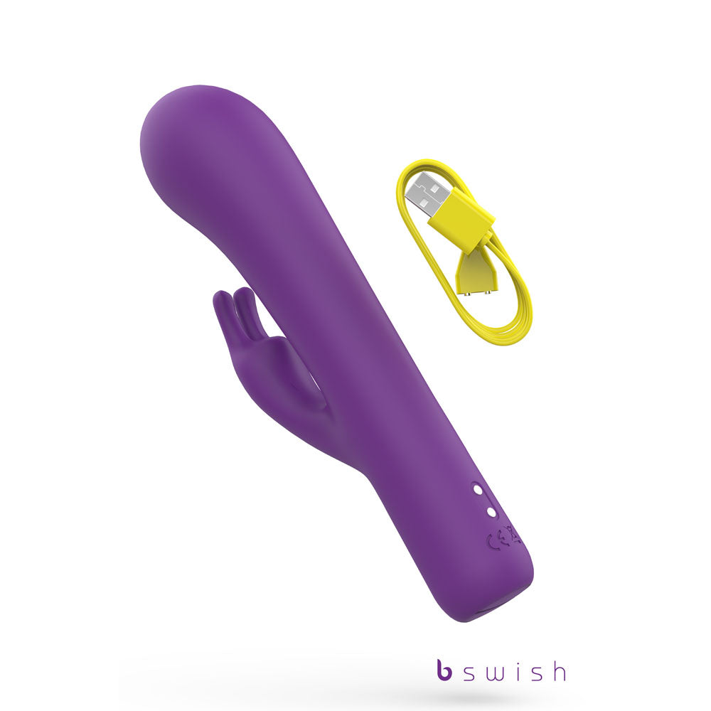 Bwild Bunny Infinite Deluxe Purple Purple 19.3 Cm Usb Rechargeable Rabbit Vibrator