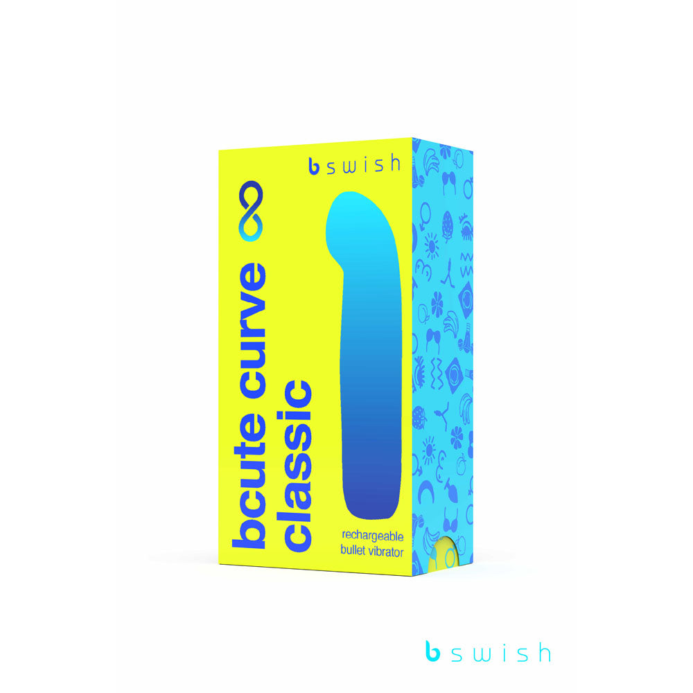 Bcute Curve Infinite Classic Citrus Yellow Yellow 10 Cm Usb Rechargeable Vibrator
