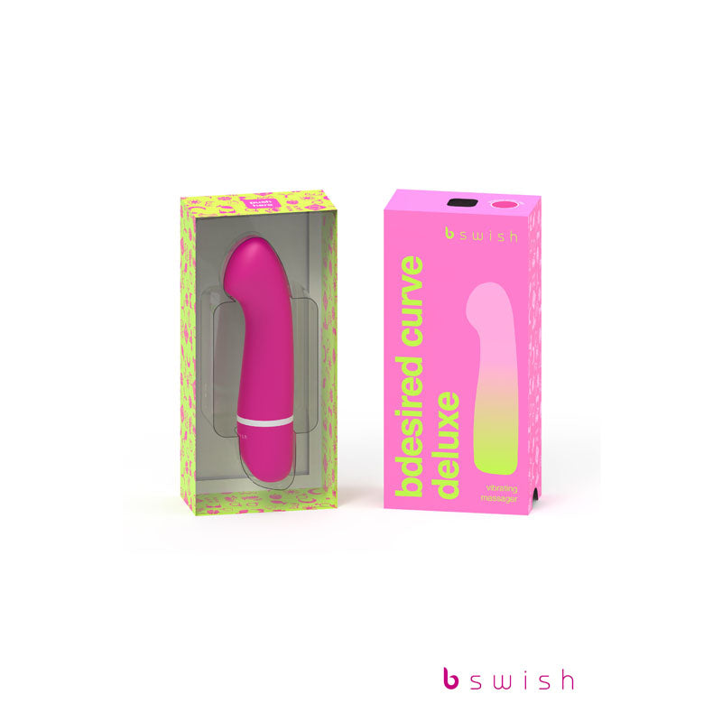 Bdesired Deluxe Curve Rose Rose 15.2 Cm Vibrator
