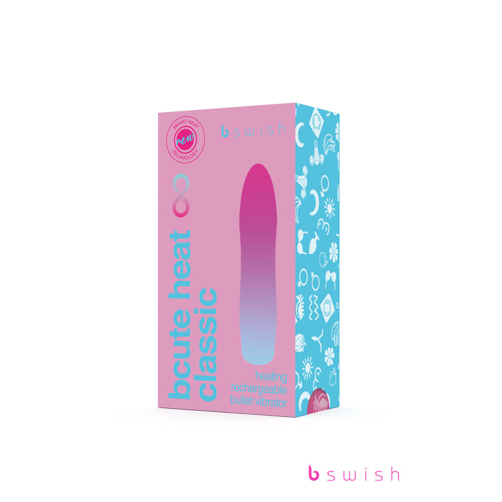 Bcute Infinite Heat Classic Sunset Pink Pink 10 Cm Usb Rechargeable Vibrator