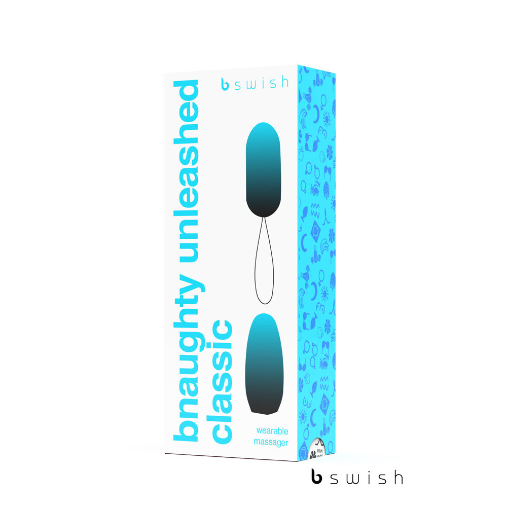 Bnaughty Classic Unleashed Black Black 7.6 Cm Bullet With Wireless Remote Control