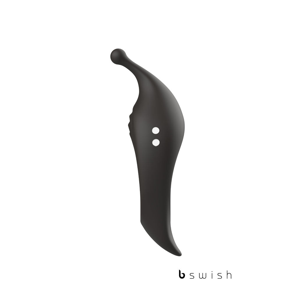 B Charmed Rhythm Infinite Deluxe Black Black Usb Rechargeable Vibrating Cock Ring