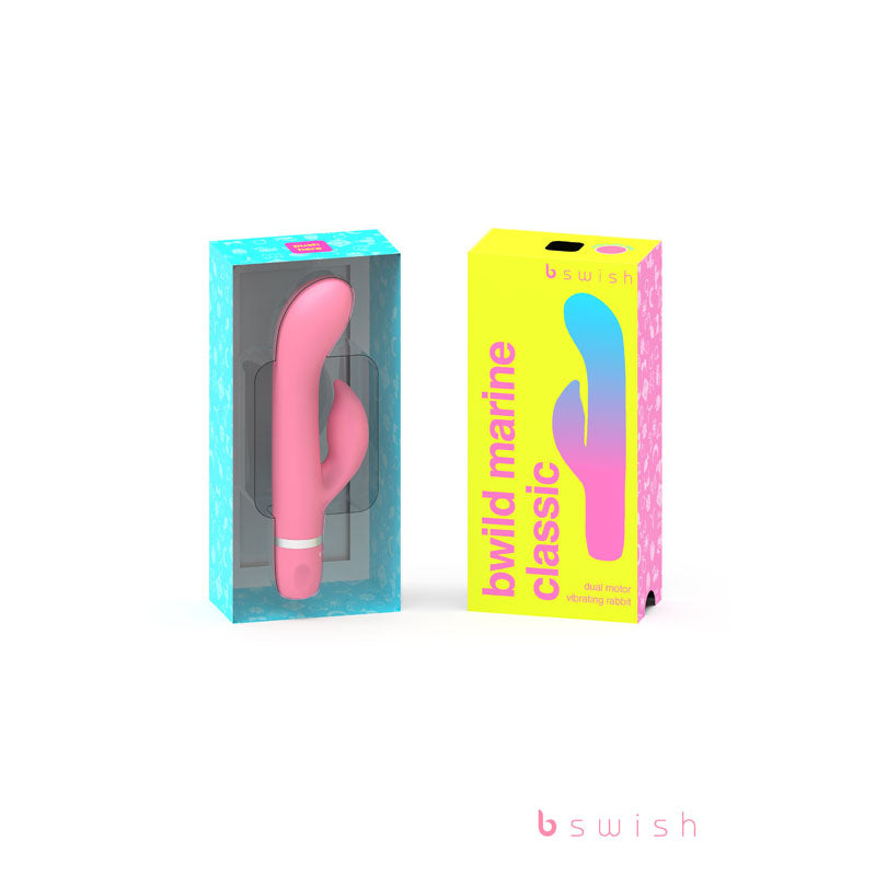Bwild Classic Marine Guava Guava Pink 15.2 Cm Rabbit Vibrator