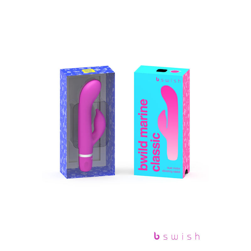 Bwild Classic Marine Cerise Cerise 15.2 Cm Rabbit Vibrator