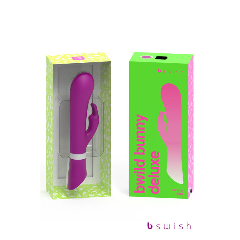 Bwild Deluxe Bunny Raspberry Raspberry 19.3 Cm (7.5'') Rabbit Vibrator