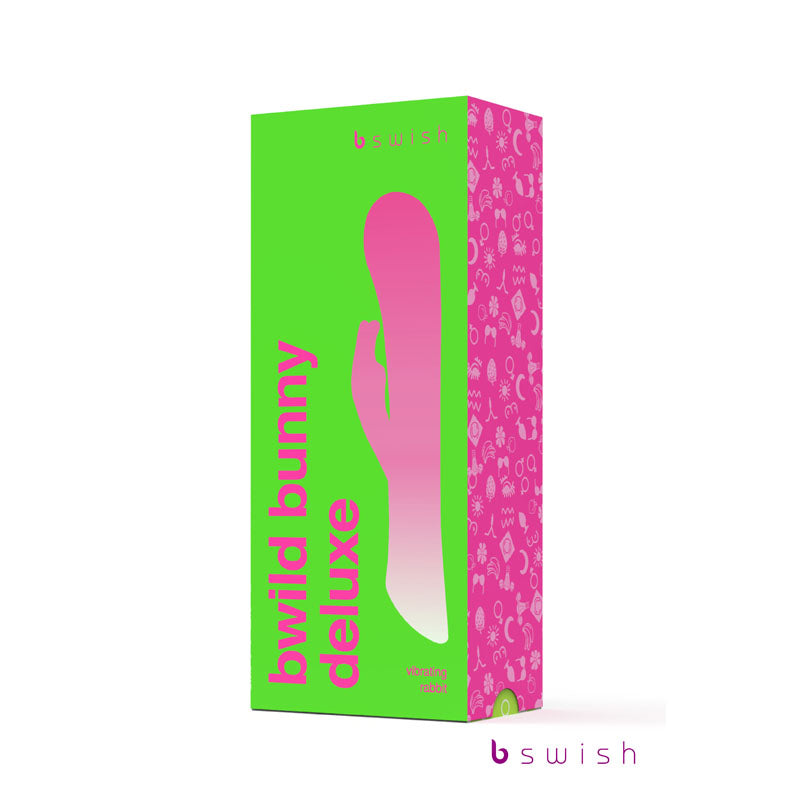 Bwild Deluxe Bunny Raspberry Raspberry 19.3 Cm (7.5'') Rabbit Vibrator
