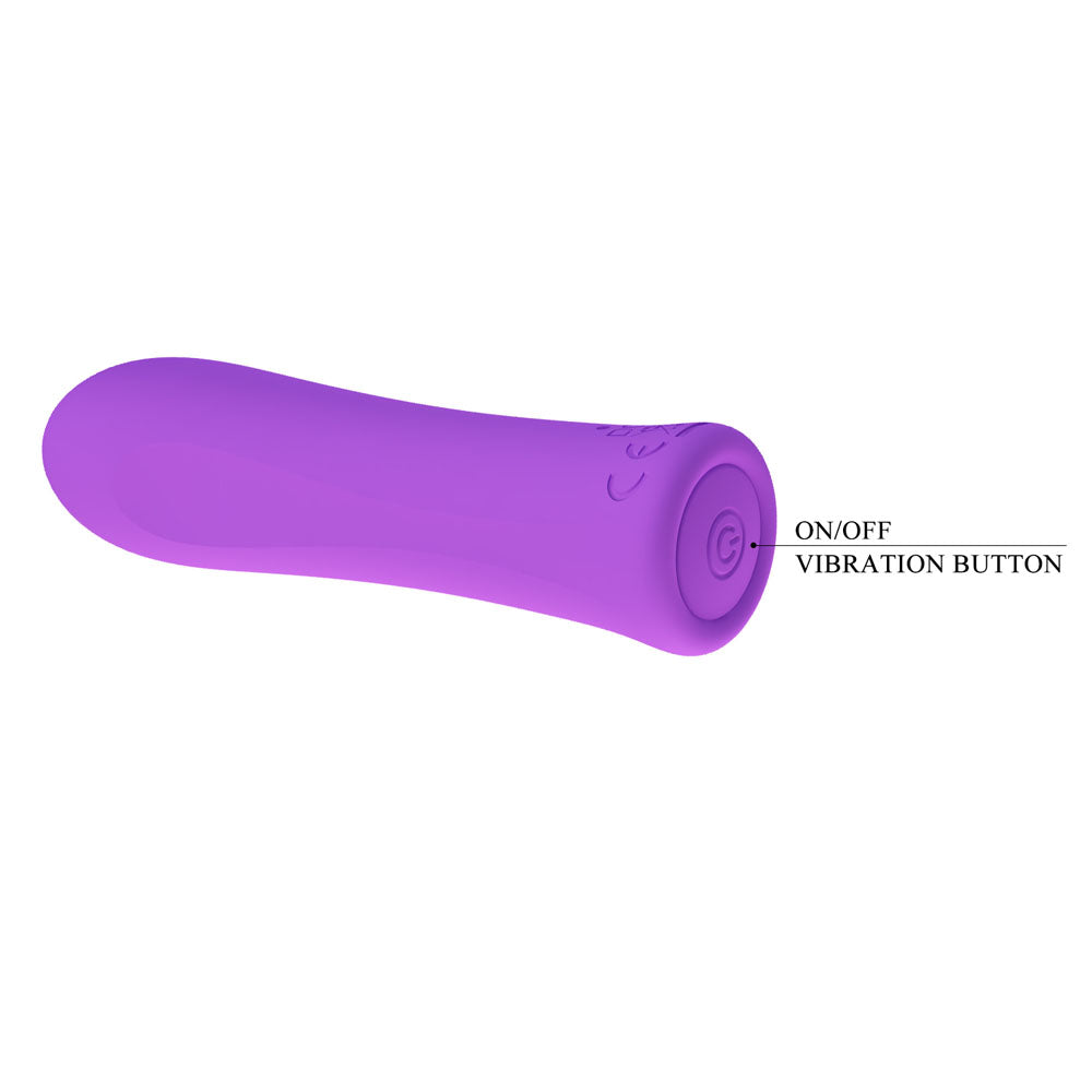 Party Up Gary Bullet Purple Purple 10.2 Cm Usb Rechargeable Bullet