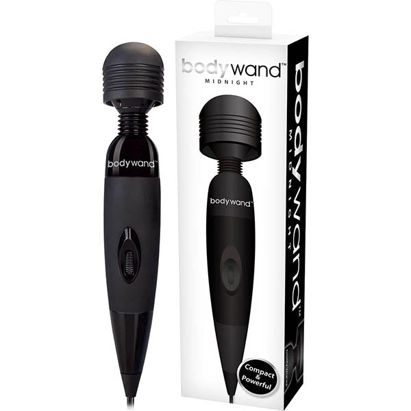 Bodywand Midnight Black Mains Powered Massage Wand