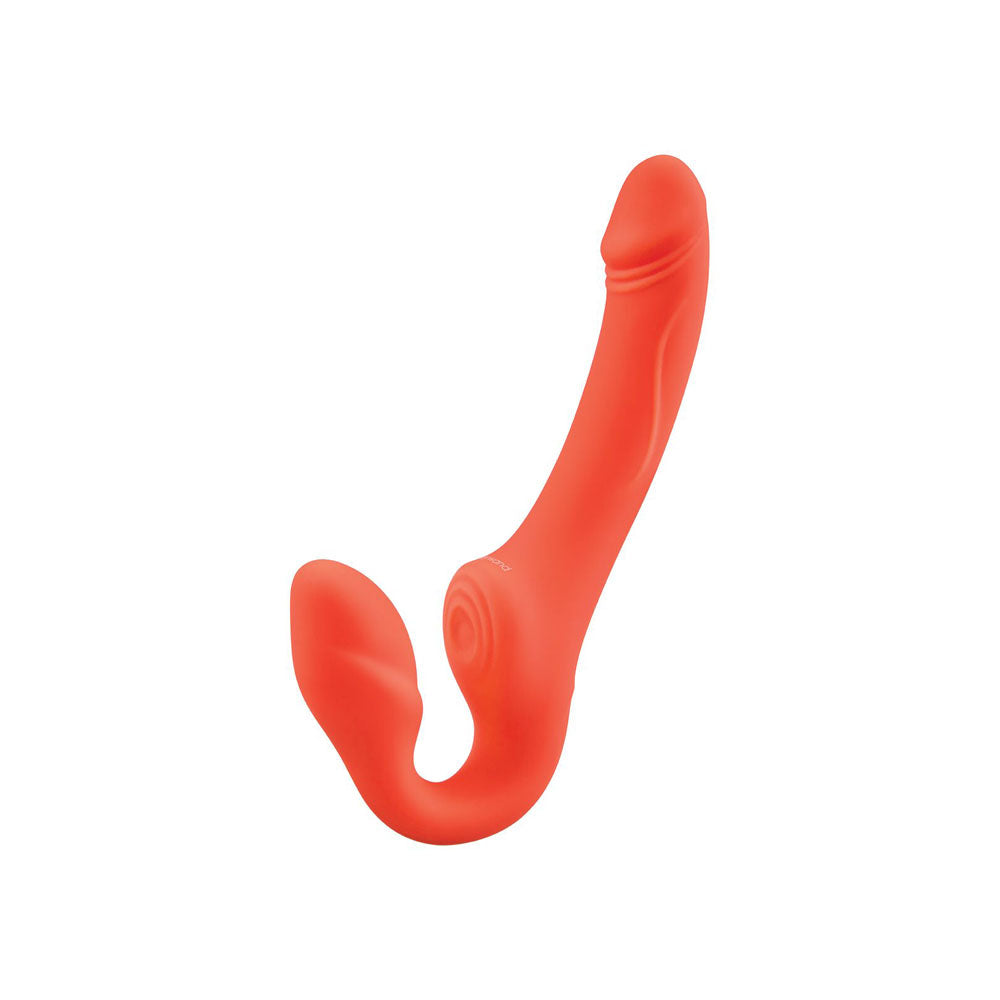 Bodywand Id Access Strapless Strap On Orange 15.2 Cm Usb Rechargeable Strapless Strap On