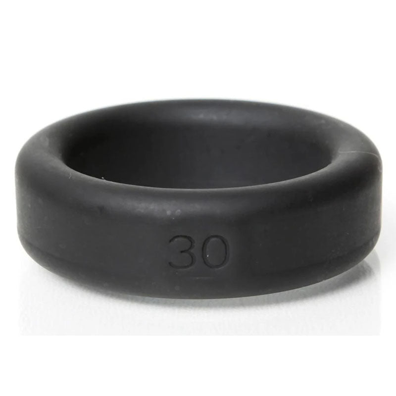 Boneyard Silicone Ring 5 Pcs Kit Black Cock Rings Set Of 5 Sizes