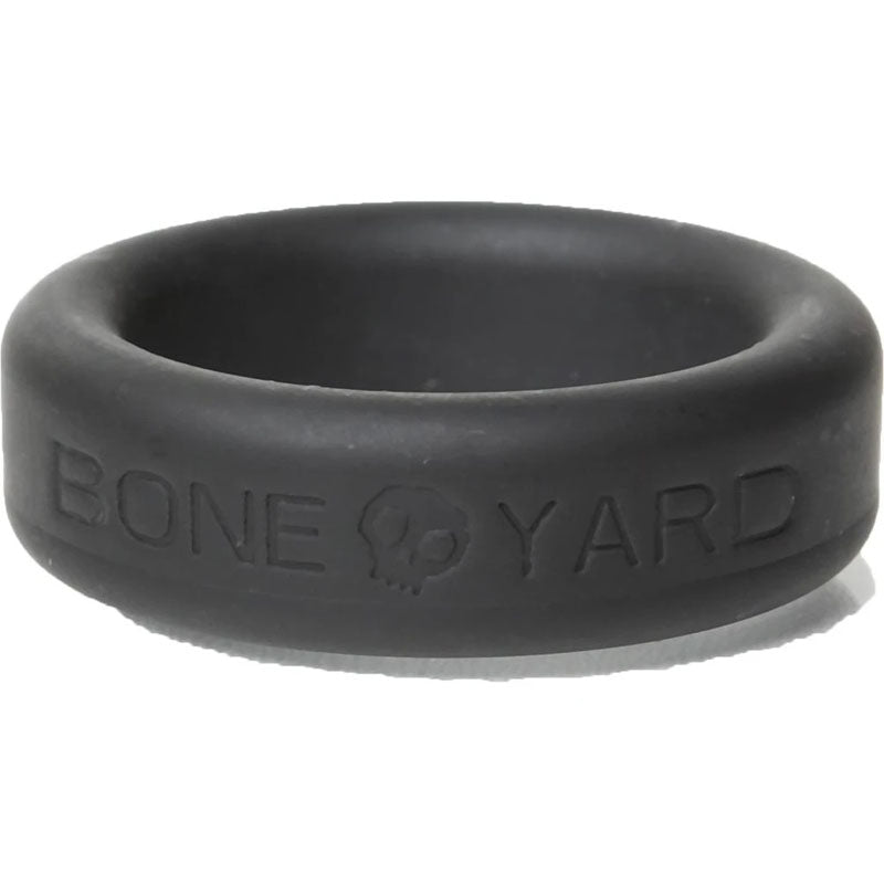 Boneyard Silicone Ring 30mm Black 30 Mm Cock Ring