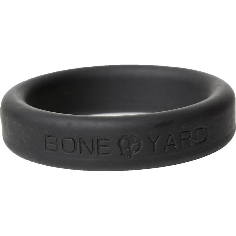 Boneyard Silicone Ring 40mm Black 40 Mm Cock Ring