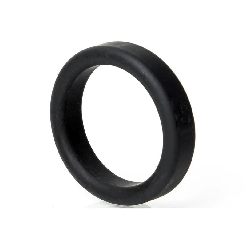 Boneyard Silicone Ring 40mm Black 40 Mm Cock Ring