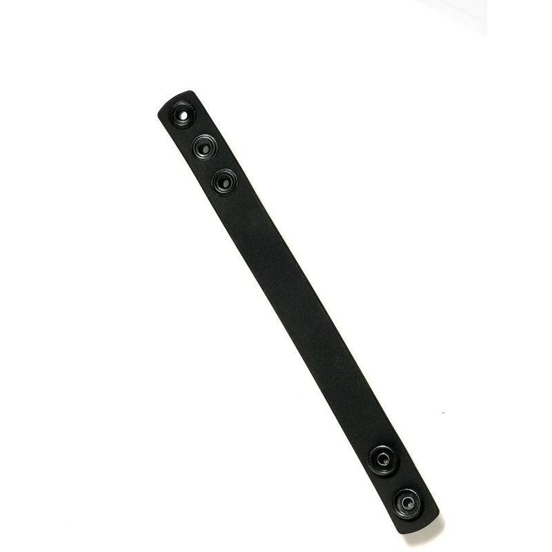 Boneyard Silicone Cock Strap Black Black 3 Snap Adjustable Cock Ring