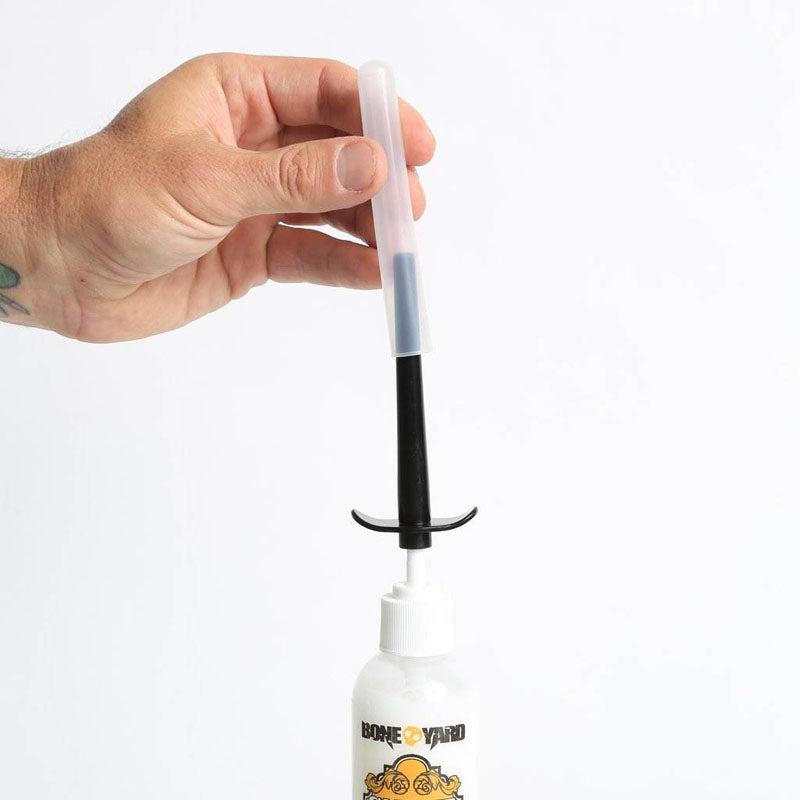 Boneyard Skwert Lube Injector Black Lube Injector For Bottles
