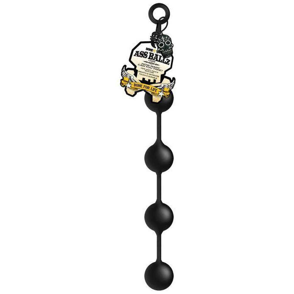 Boneyard Ass Ballz L Black 46 Cm Large Anal Balls