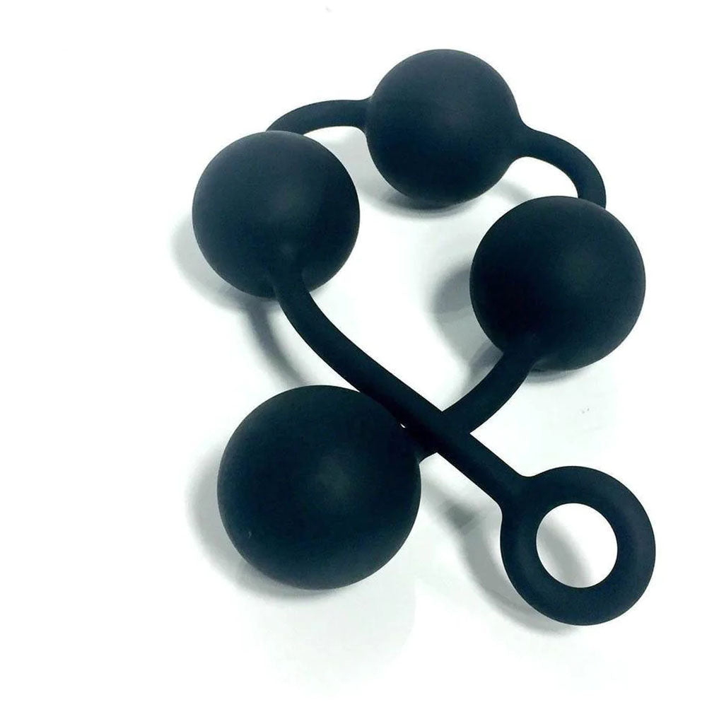Boneyard Ass Ballz L Black 46 Cm Large Anal Balls