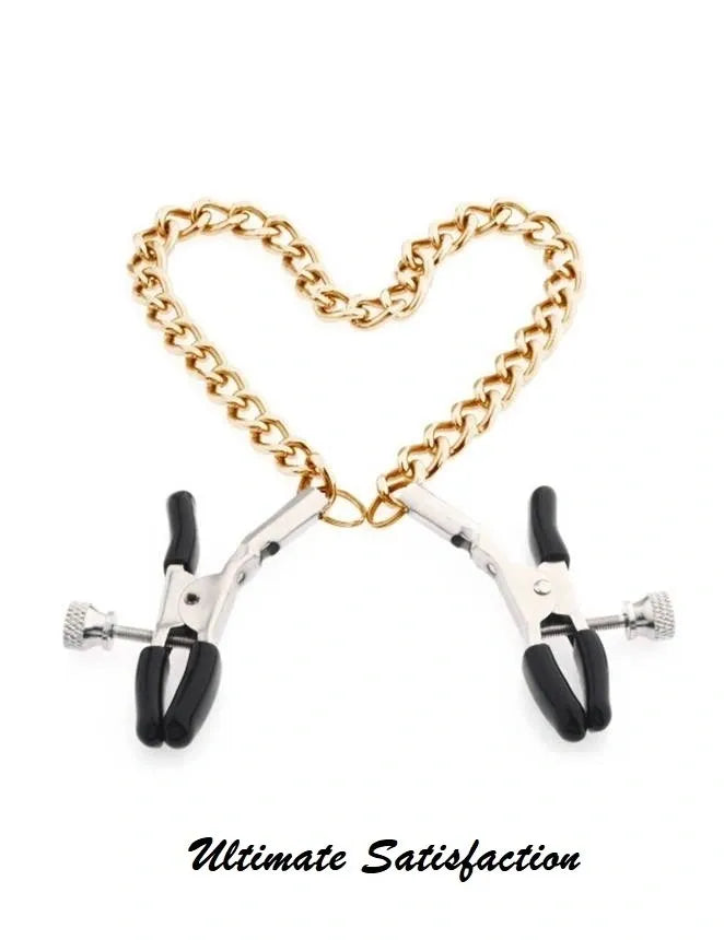 Nipple Clamps with short chain