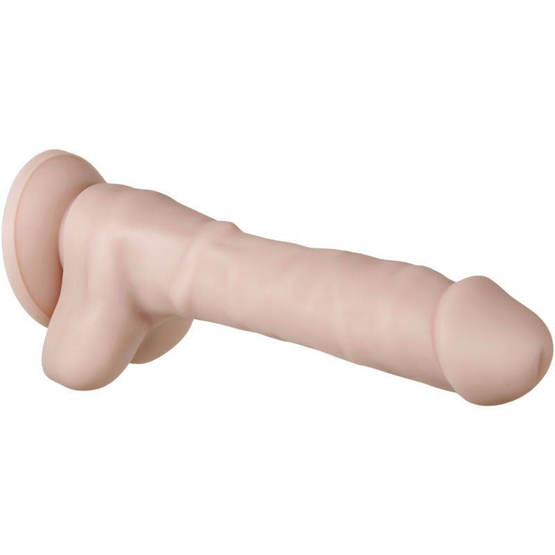 Evolved Real Supple Silicone Poseable 8.25'' Flesh 21 Cm Poseable Silicone Dong