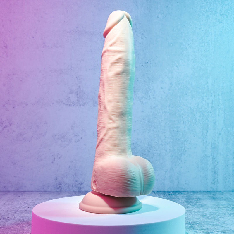 Evolved Thrust In Me Light Flesh 23.5 Cm Usb Rechargeable Thrusting Dong
