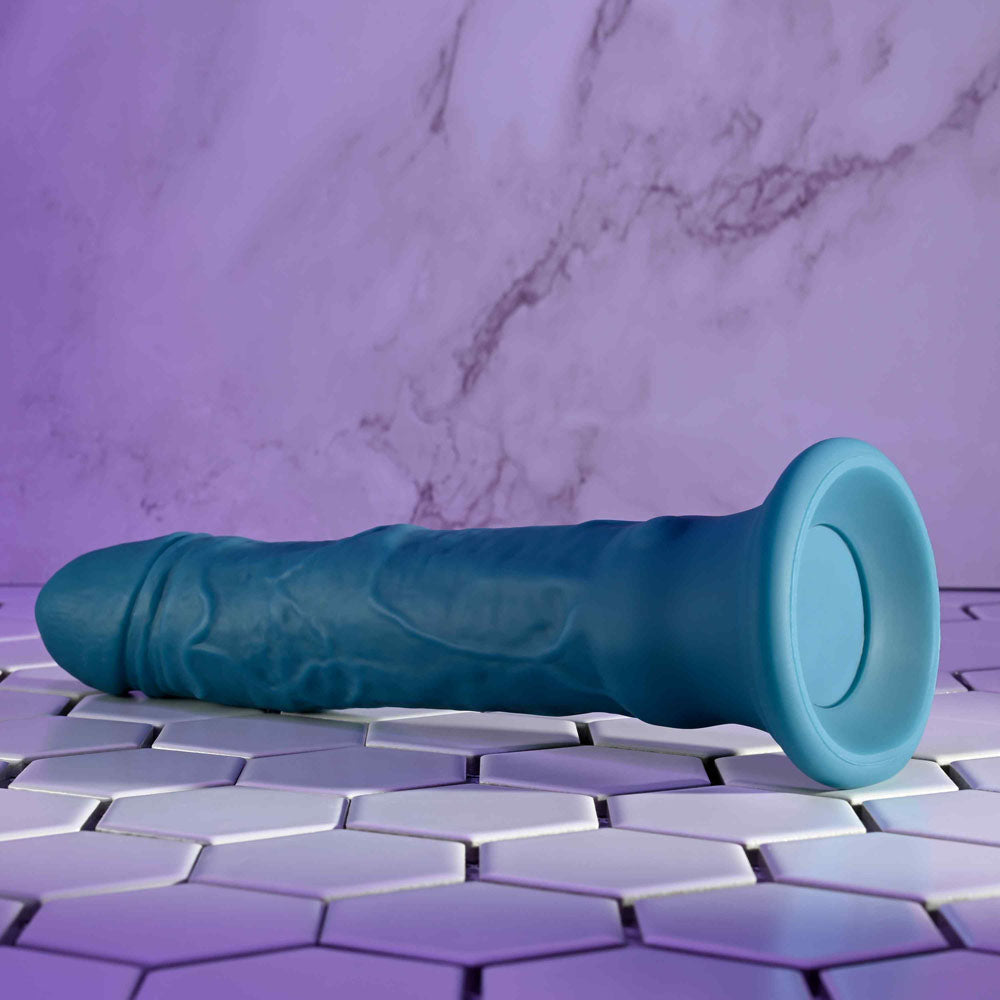 Evolved Tsunami Blue 18.4 Cm Usb Rechargeable Vibrating Dong With Remote Control