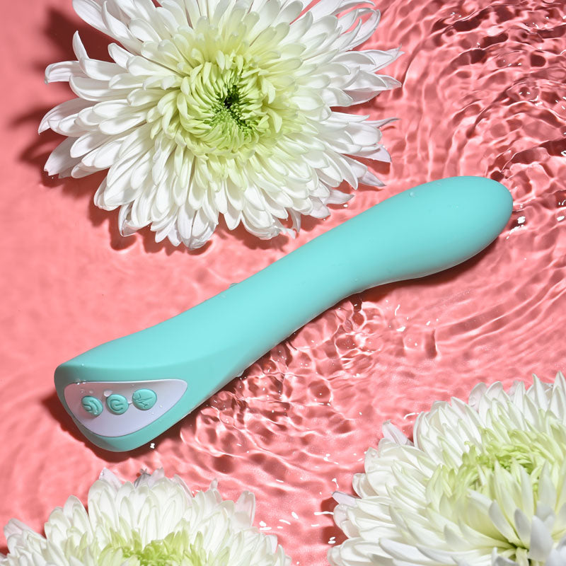 Evolved Come With Me Teal 20.3 Cm Usb Rechargeable Vibrator With Flicking Head