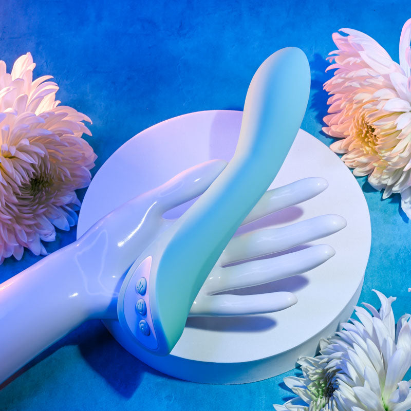 Evolved Come With Me Teal 20.3 Cm Usb Rechargeable Vibrator With Flicking Head