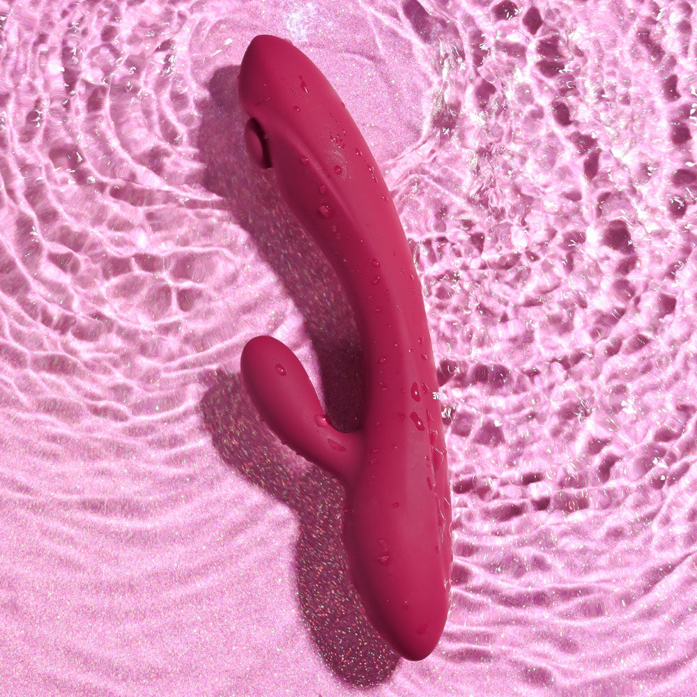 Evolved Jammin' G Burgundy 20.1 Cm Usb Rechargeable Rabbit Vibrator