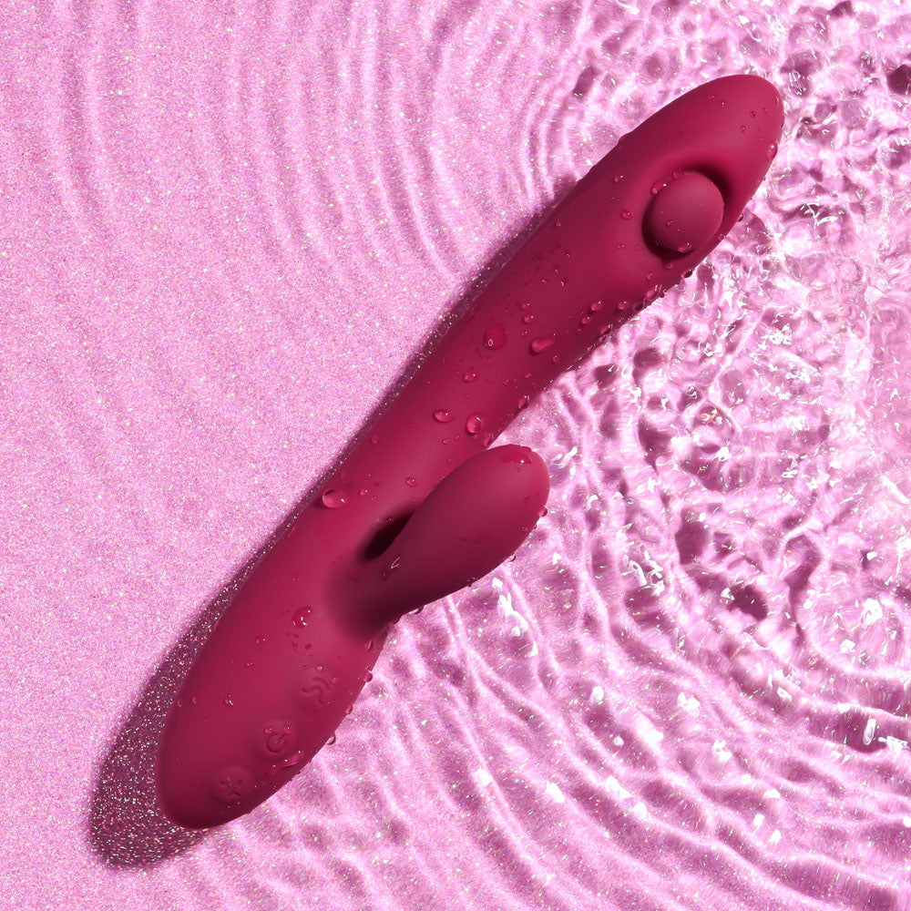 Evolved Jammin' G Burgundy 20.1 Cm Usb Rechargeable Rabbit Vibrator