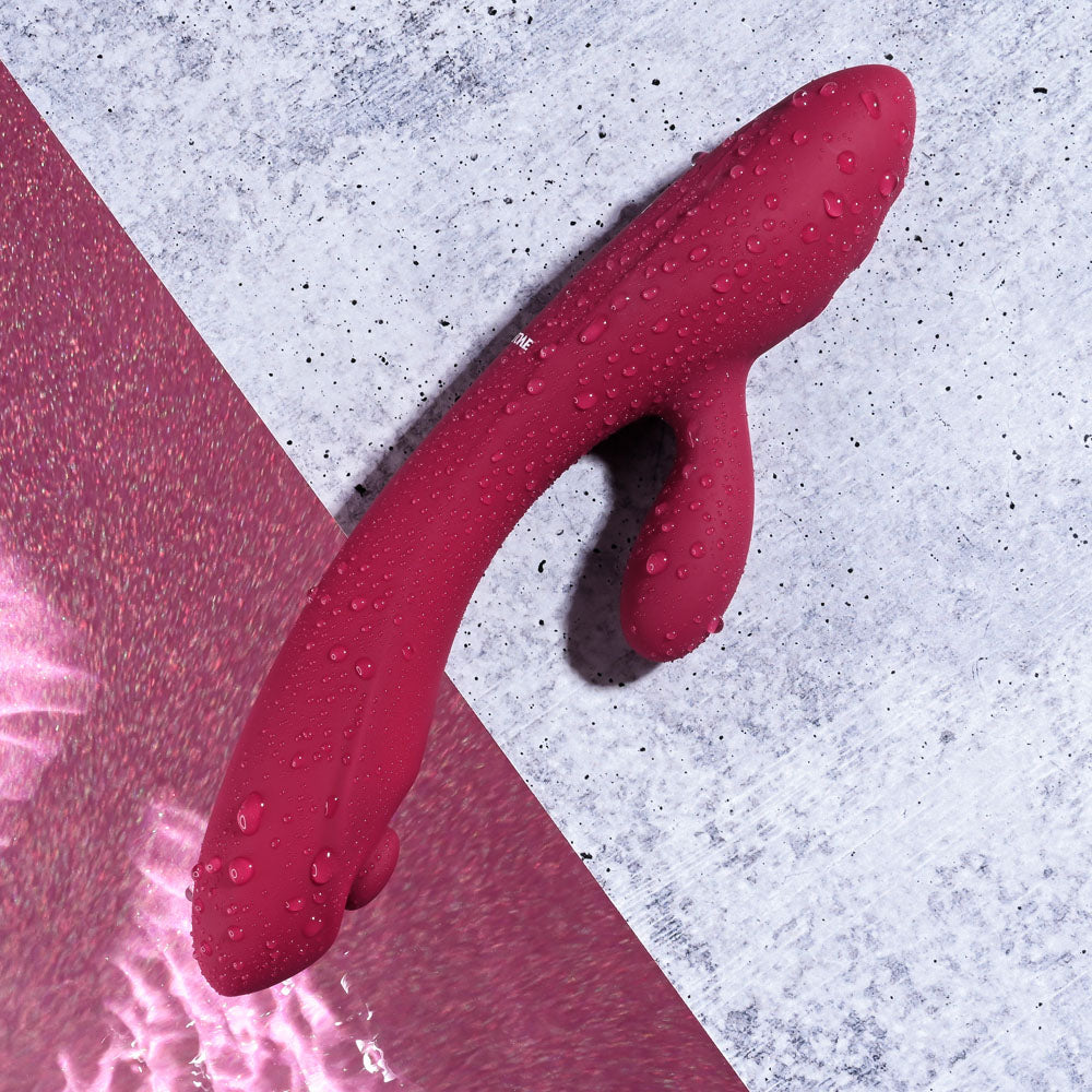 Evolved Jammin' G Burgundy 20.1 Cm Usb Rechargeable Rabbit Vibrator