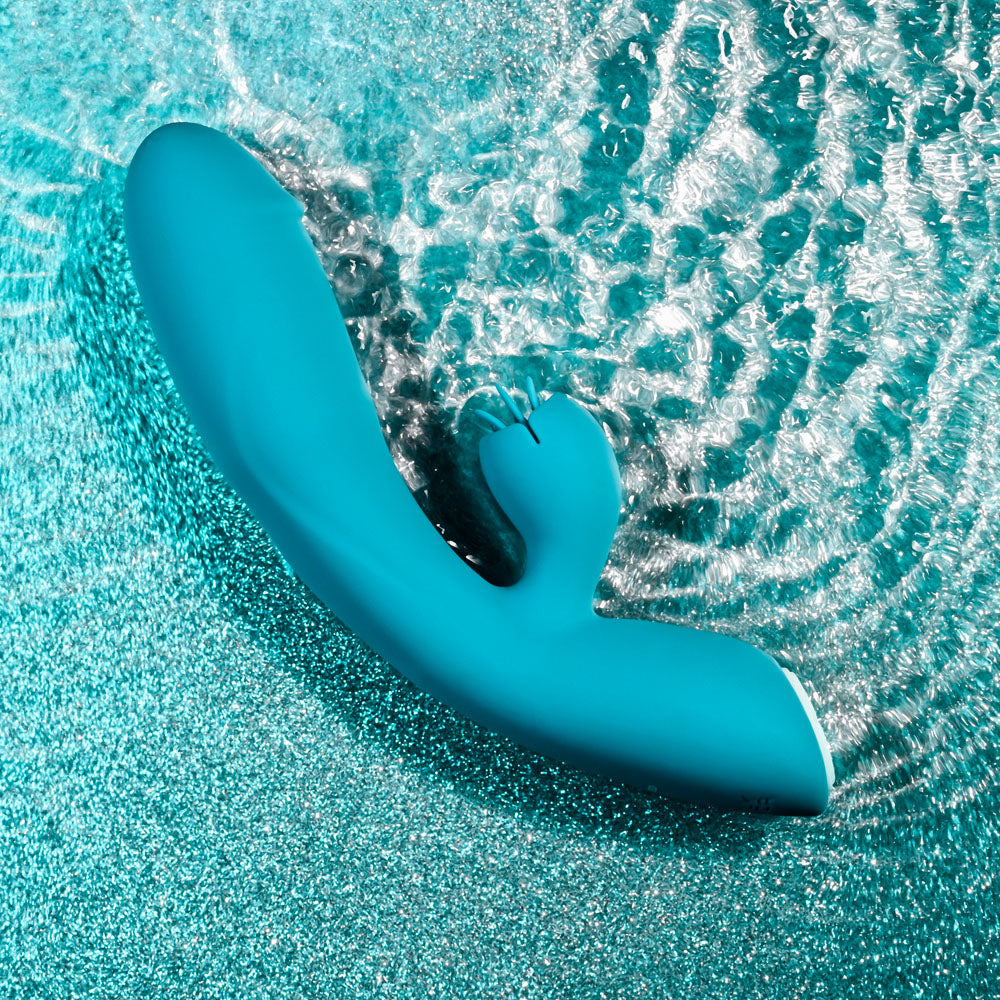 Evolved Fierce Flicker Blue 19.5 Cm Usb Rechargeable Rabbit Flicker Vibrator