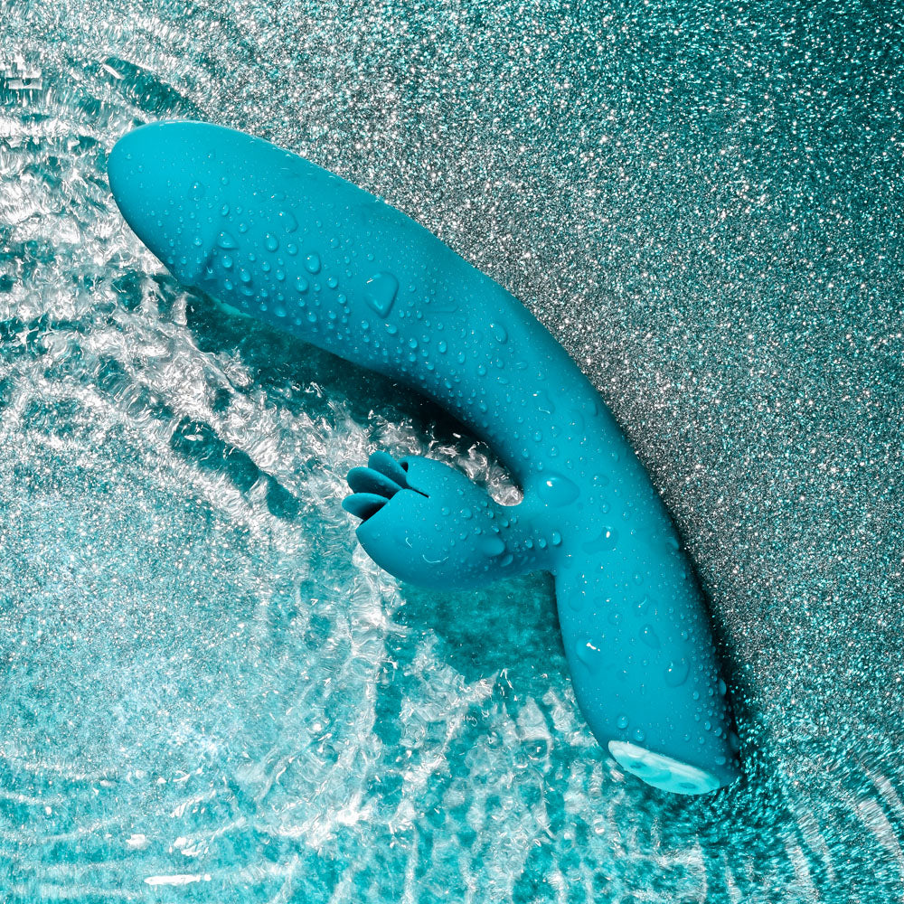 Evolved Fierce Flicker Blue 19.5 Cm Usb Rechargeable Rabbit Flicker Vibrator