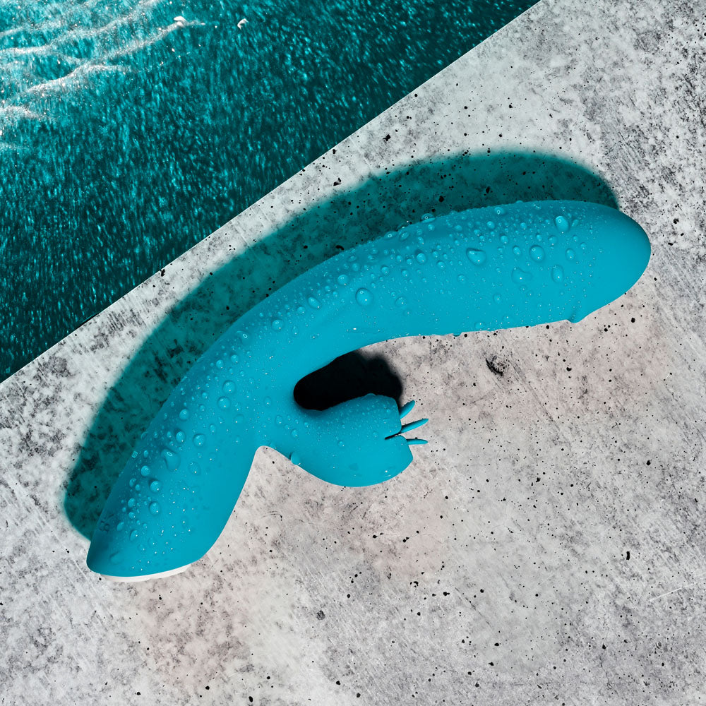 Evolved Fierce Flicker Blue 19.5 Cm Usb Rechargeable Rabbit Flicker Vibrator