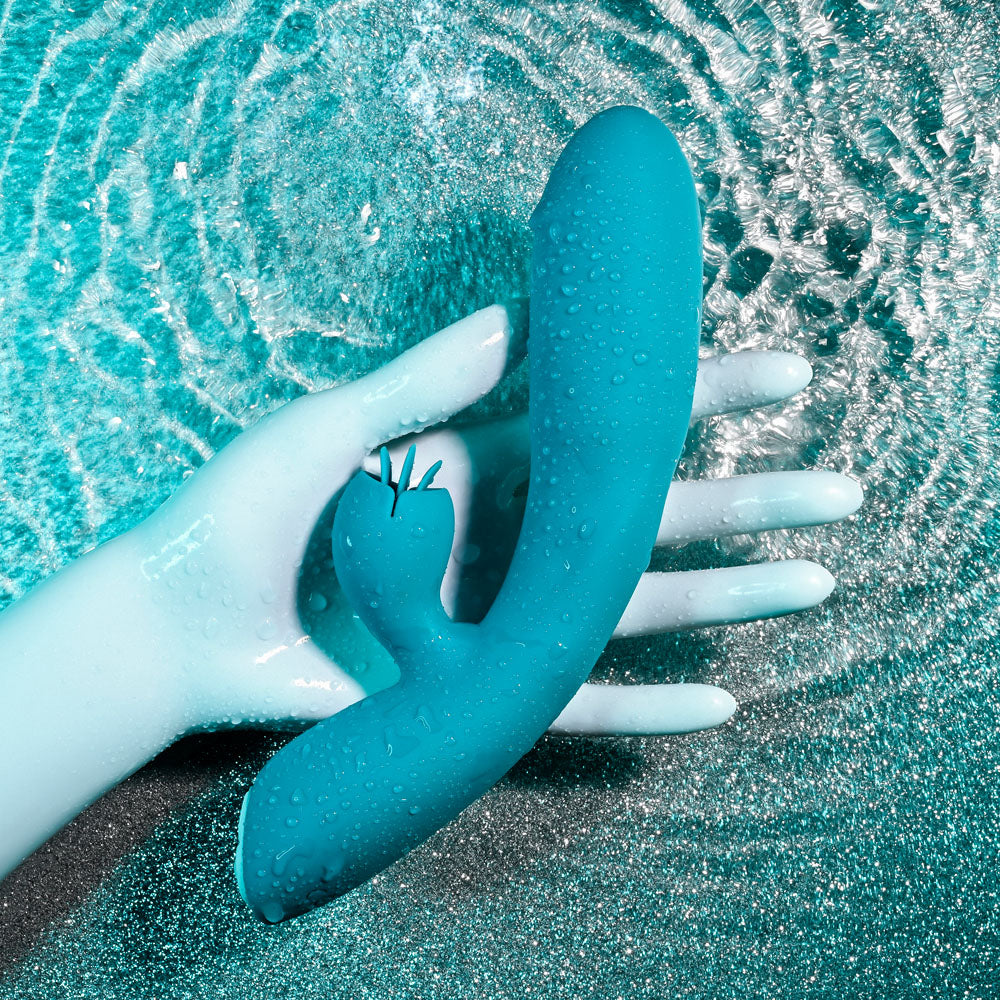 Evolved Fierce Flicker Blue 19.5 Cm Usb Rechargeable Rabbit Flicker Vibrator