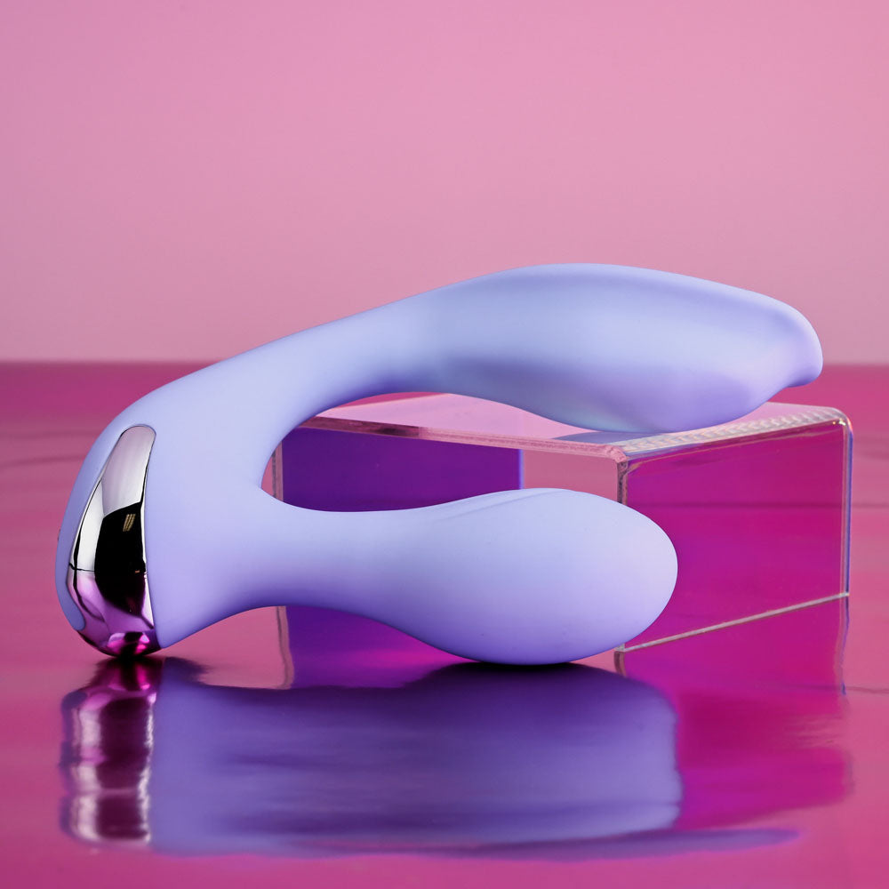 Evolved Every Way Play Purple 12.8 Cm Usb Rechargeable Rabbit Vibrator With Wireless Remote Control