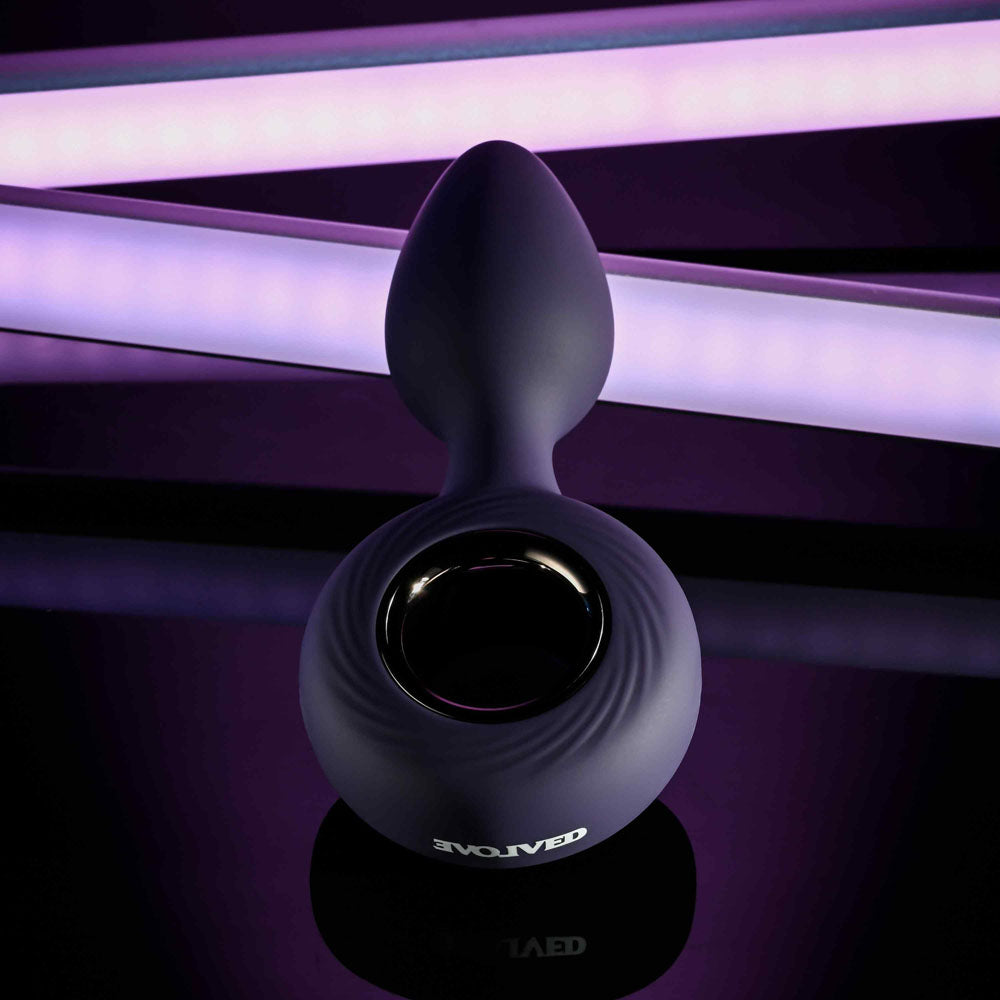 Evolved My Precious Blue 12.7 Cm Usb Rechargeable Vibrating Butt Plug