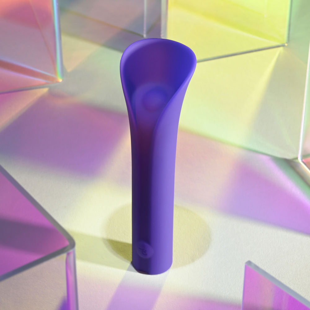 Evolved Full Coverage Purple 11.9 Cm Usb Rechargeable Bullet