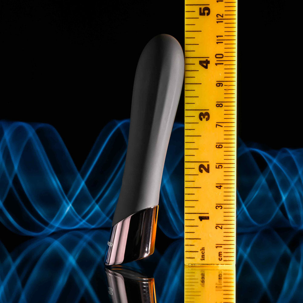 Evolved Back In Black Black 11.9 Cm Usb Rechargeable Bullet