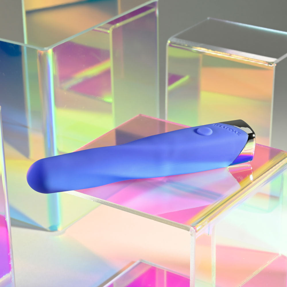 Evolved Twisted Temptation Blue 12 Cm Usb Rechargeable Bullet