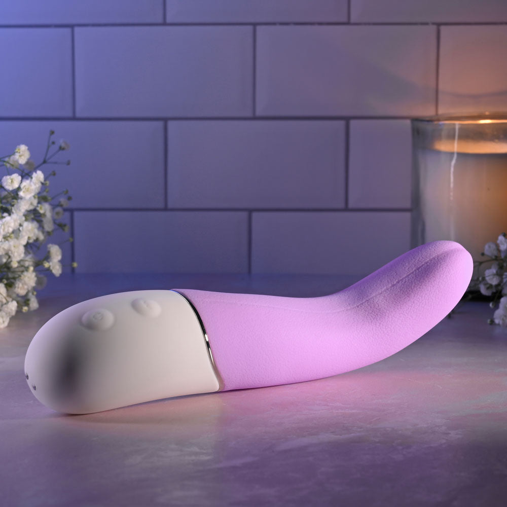 Evolved Slip Of The Tongue Purple 21.1 Cm Usb Rechargeable Flicking Tongue Vibrator