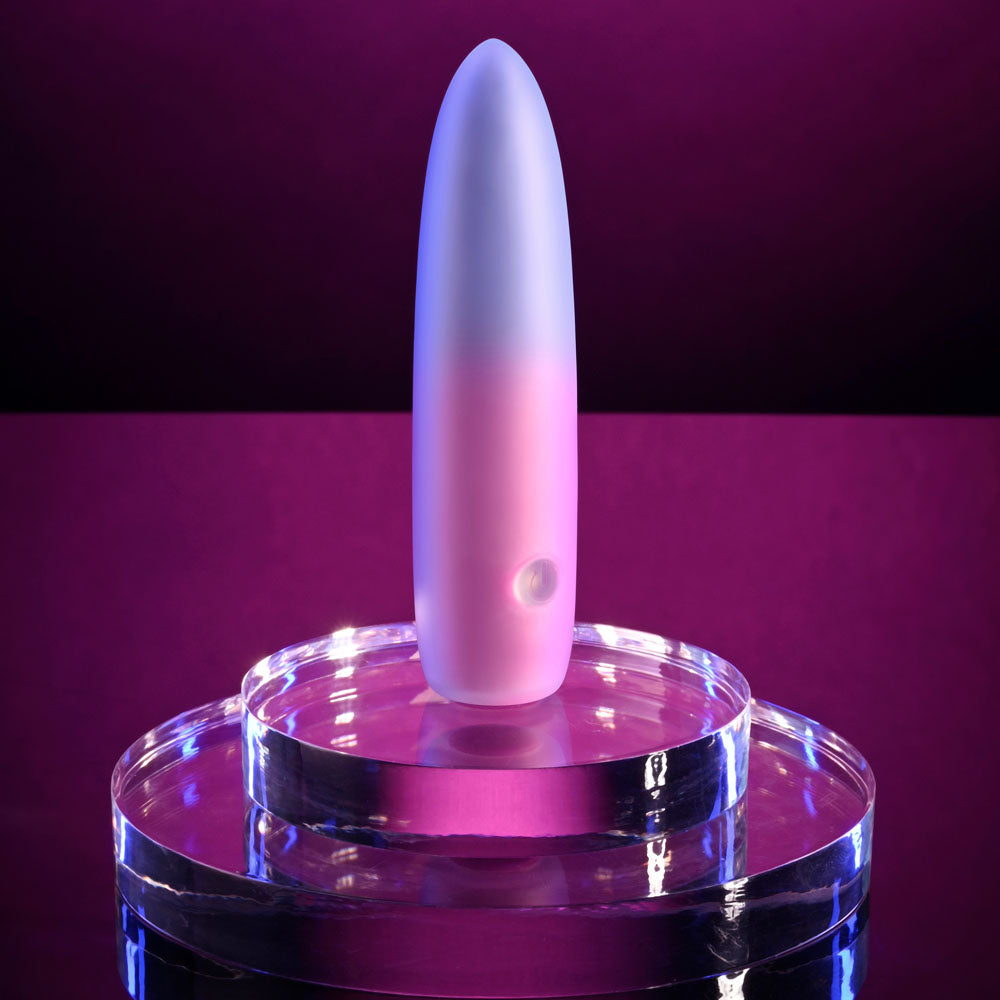 Evolved Paradise Bullet Pink/Purple 10.2 Cm Usb Rechargeable Bullet