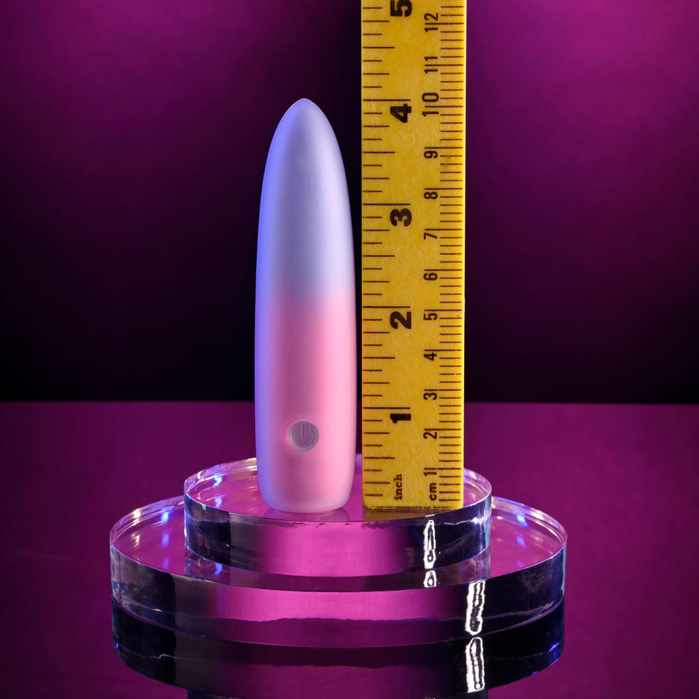 Evolved Paradise Bullet Pink/Purple 10.2 Cm Usb Rechargeable Bullet