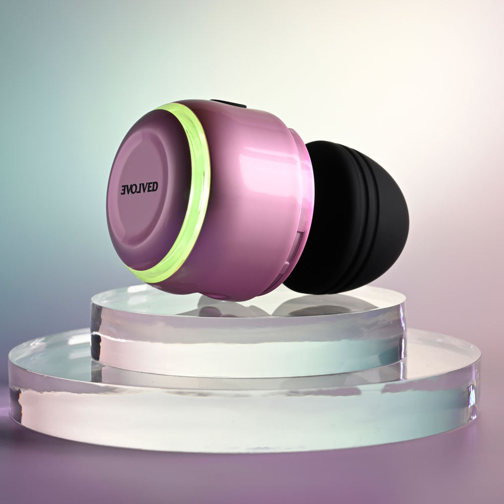 Evolved Vacation Vibes Vibrating Pink/Black 8.5 Cm Usb Rechargeable Vibrating Stimulator