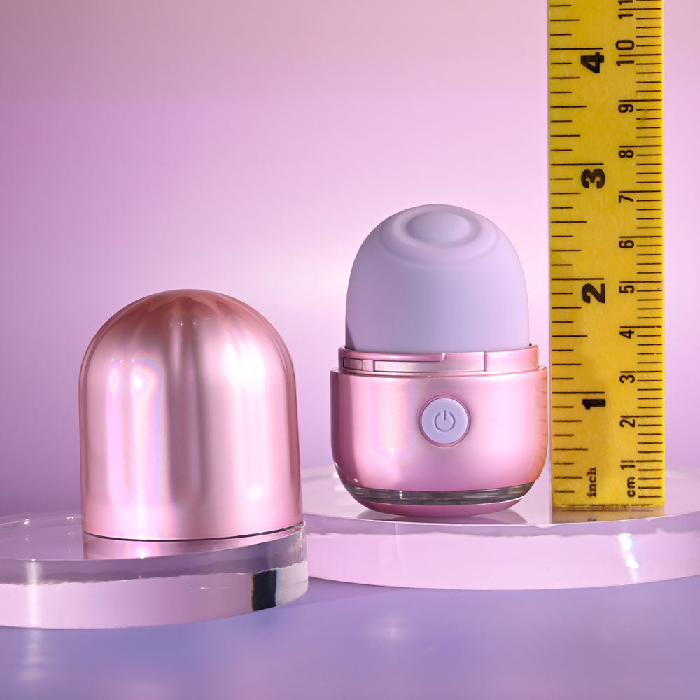 Evolved Vacation Vibes Tapping Pink 8.5 Cm Usb Rechargeable Tapping Stimulator