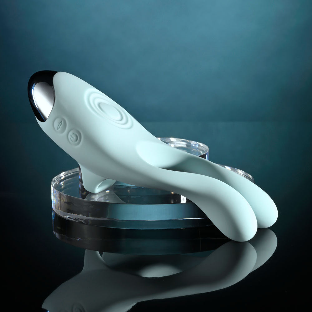 Evolved Couples Therapy Teal Usb Rechargeable Couples Stimulator