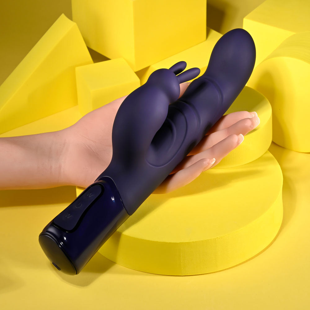 Evolved Big Deal Purple 25.7 Cm Usb Rechargeable Rabbit Vibrator