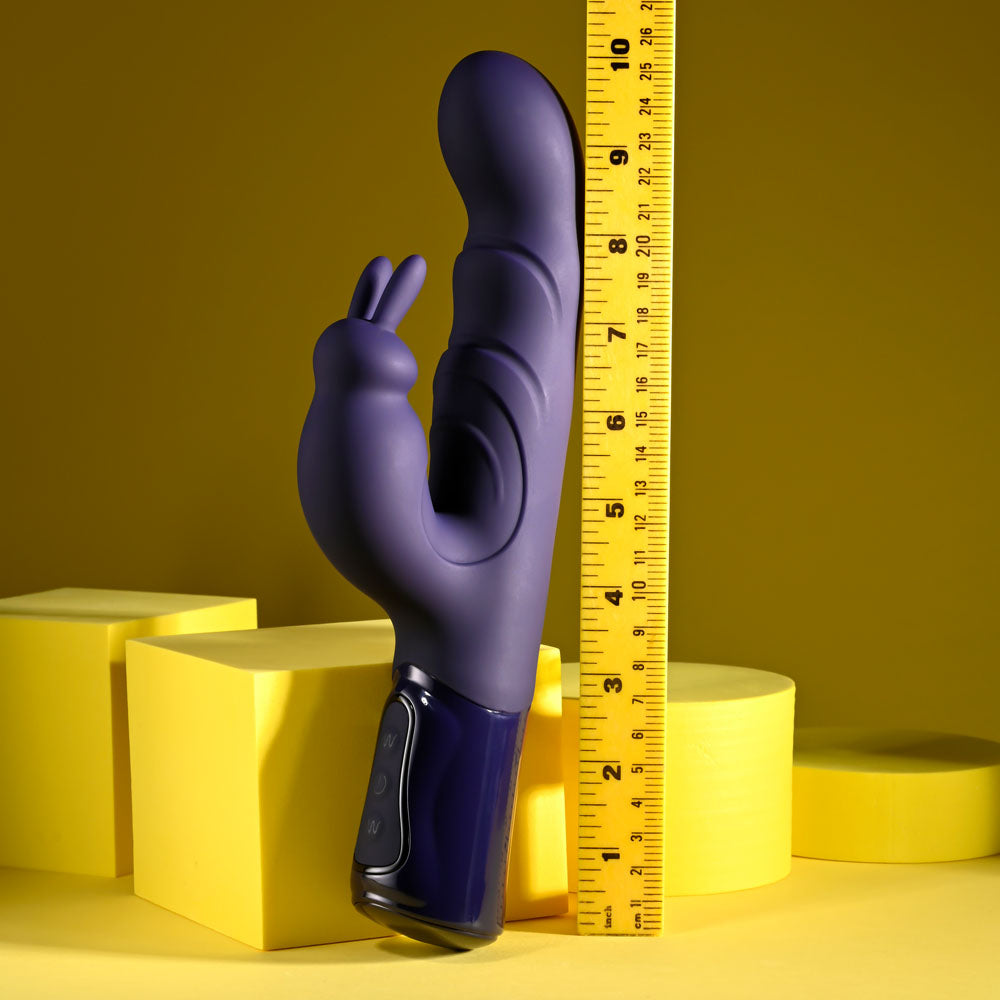 Evolved Big Deal Purple 25.7 Cm Usb Rechargeable Rabbit Vibrator
